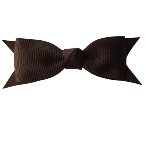 Spinka kokardka dla alpak | Brązowy DUŻY