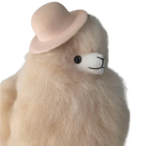 Kapelusz dla alpak | Kość Słoniowa DUŻA