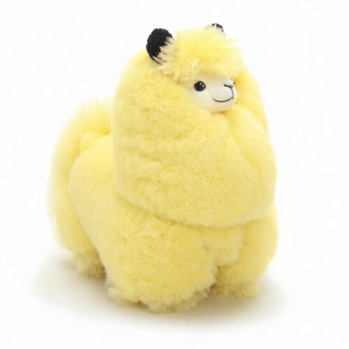 Alpaka Tęczowa – Mała | Ręcznie robione zabawki z alpaki | Słonecznik